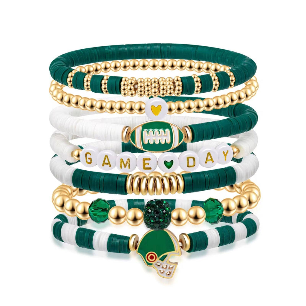 Curated By Suarez - Game Day Wrist Stacks - Football