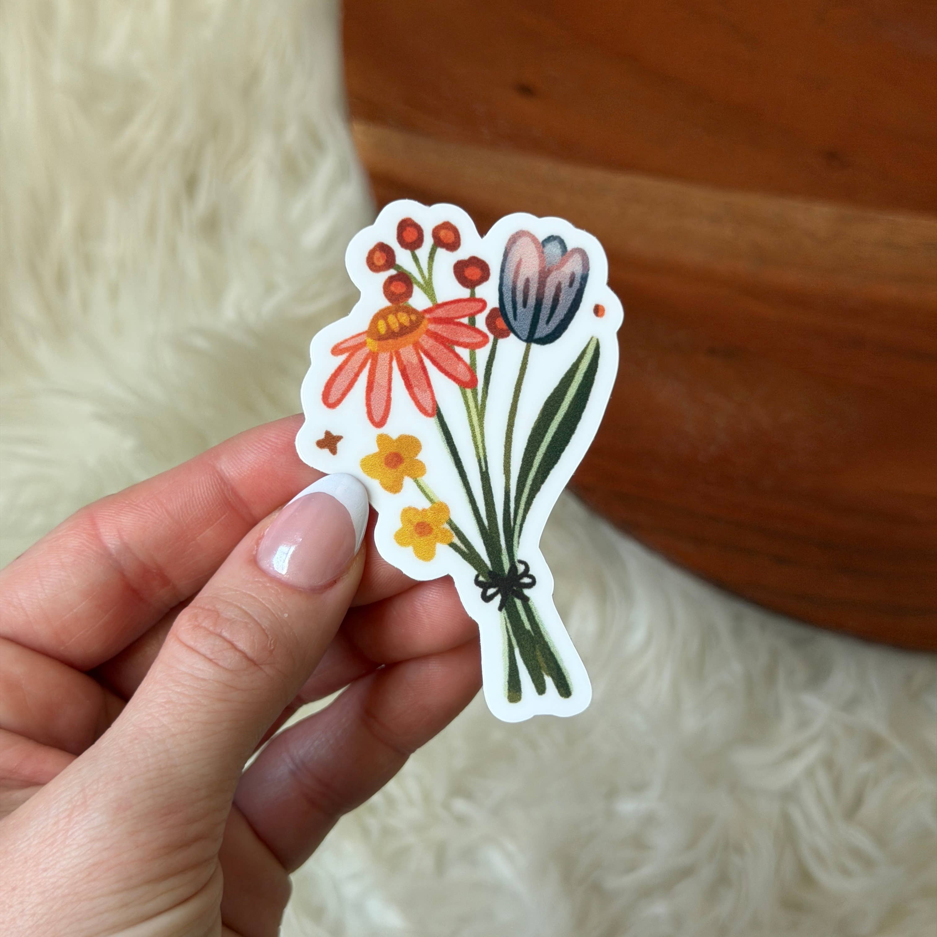 Big Moods - Flower Bouquet Sticker
