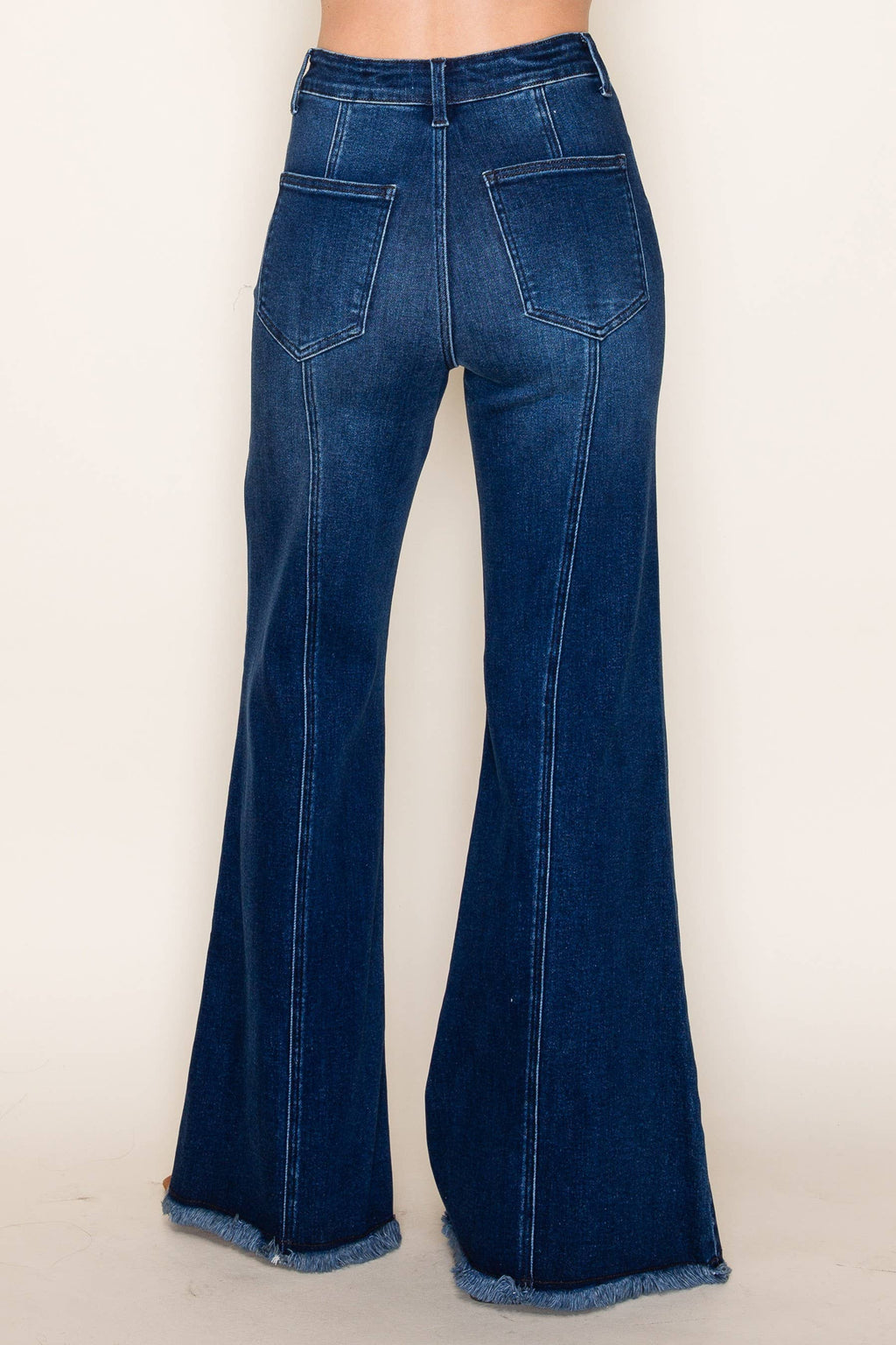WISTERIA LANE - WIDE LEG PALAZZO FIT JEANS WITH STRETCH 2472PIC