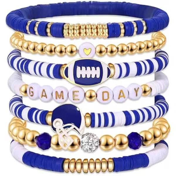 Curated By Suarez - Game Day Wrist Stacks - Football